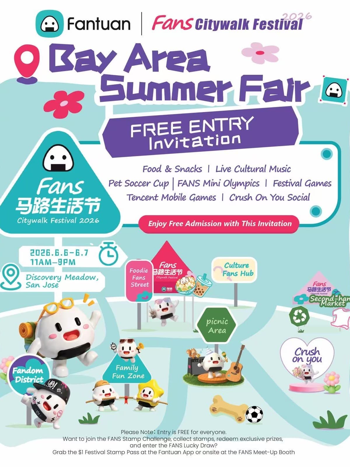 Volunteer Recruitment | P&Y Foundation & FANS Citywalk Festival 2026